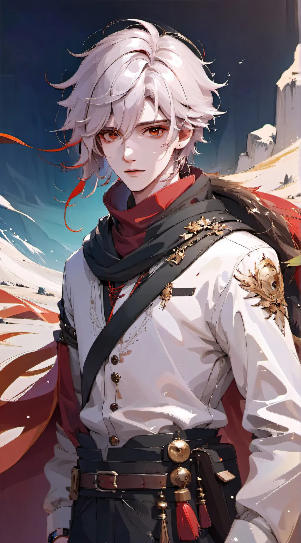 ai character: elfo background