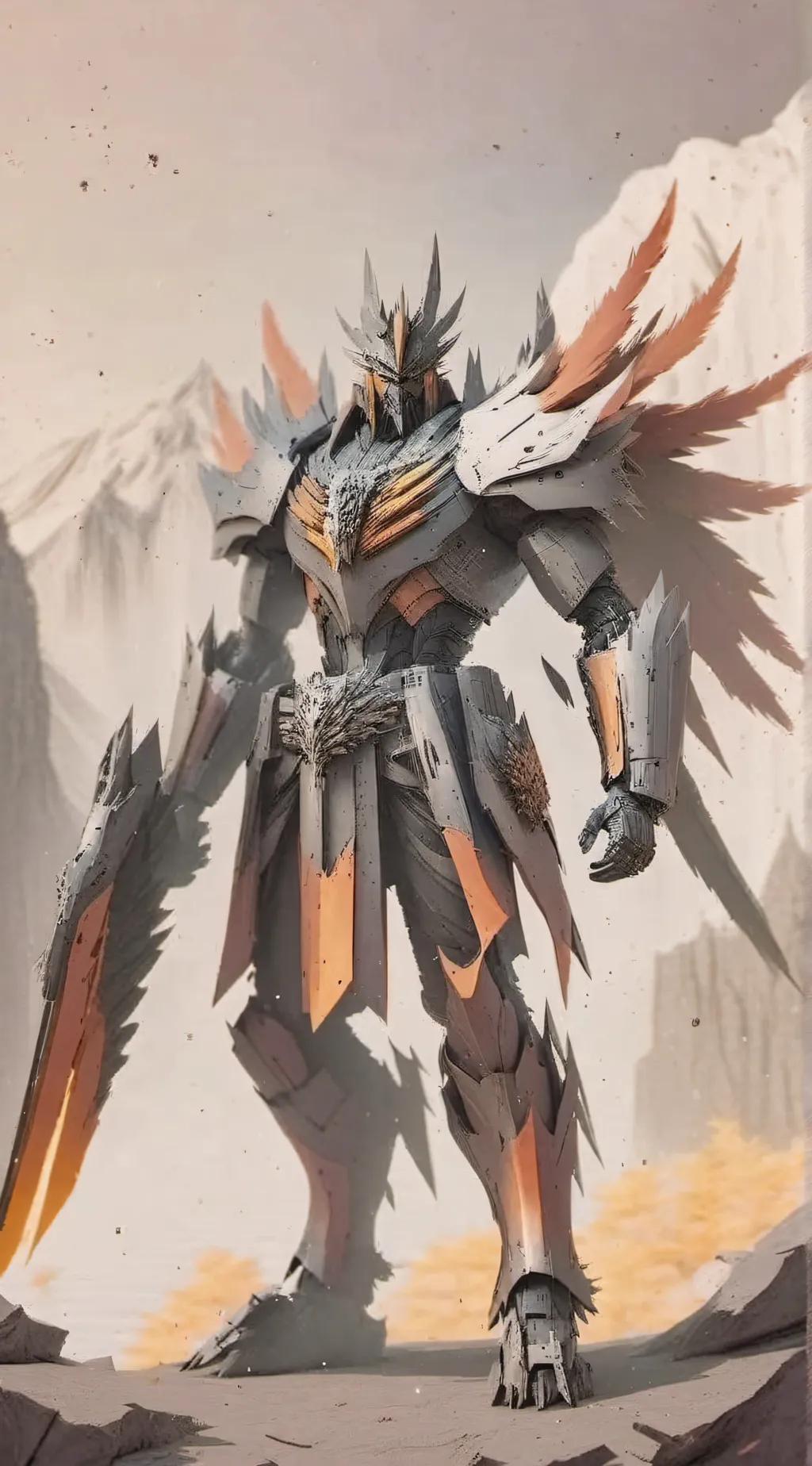 ai character: Predaking background