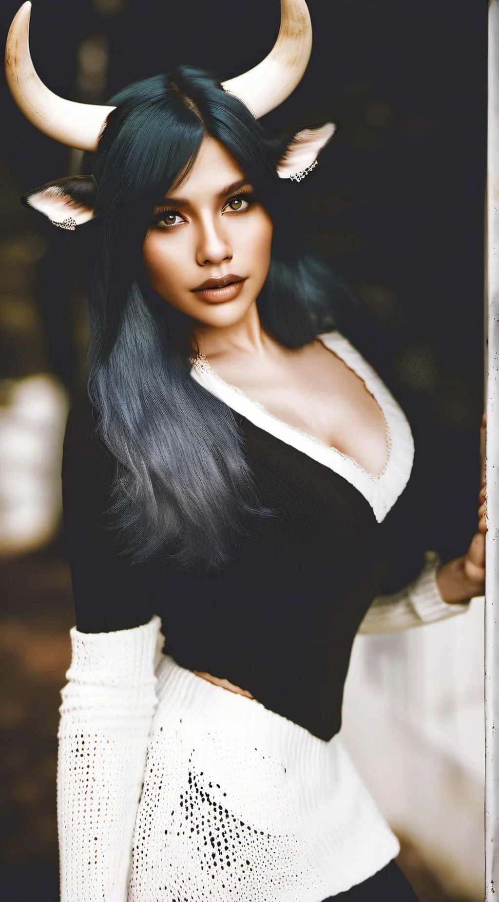 ai character: Hucow Isekai background