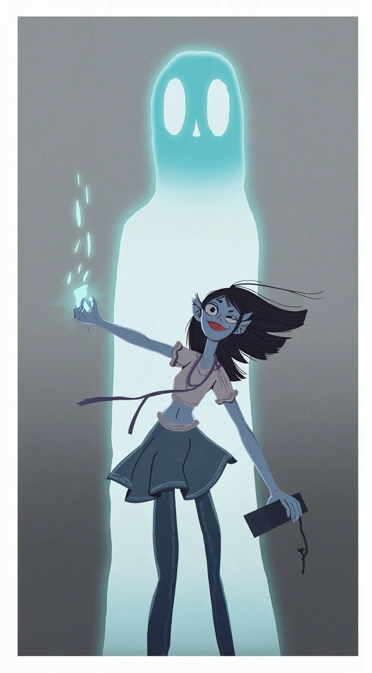 ai character: athena and boo background