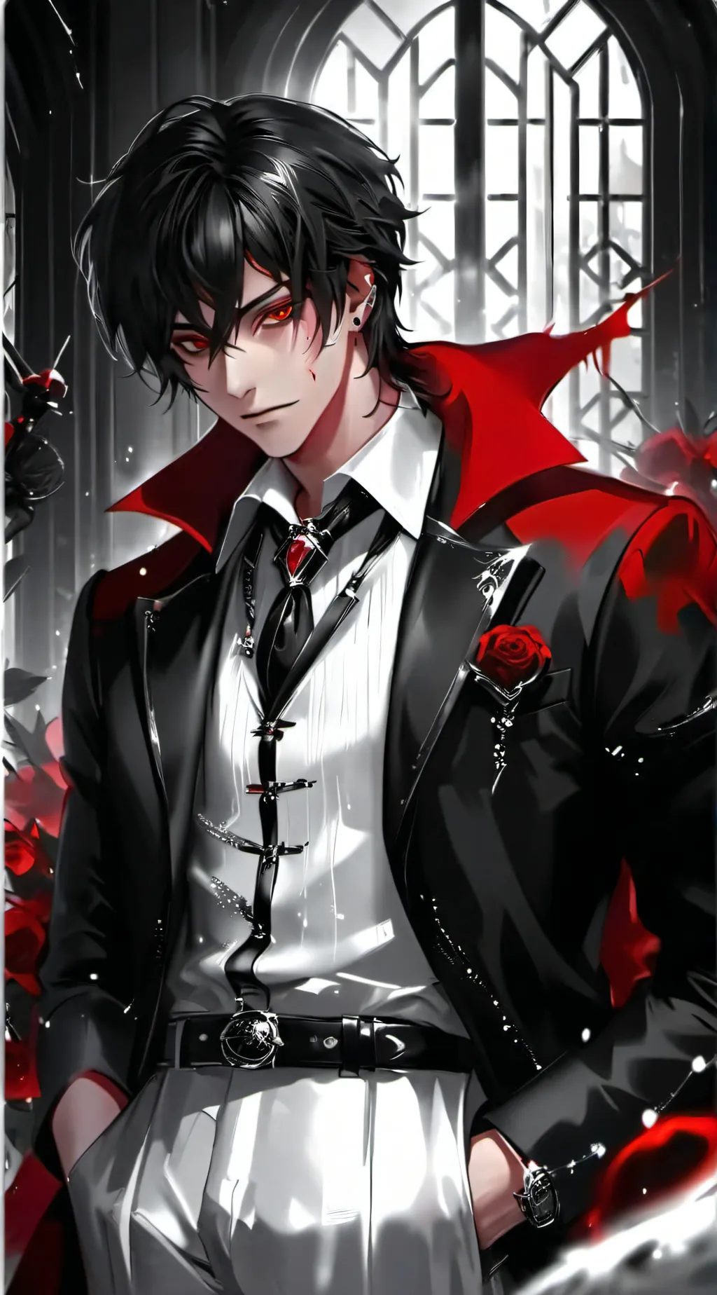 ai character: Liam ♡ background