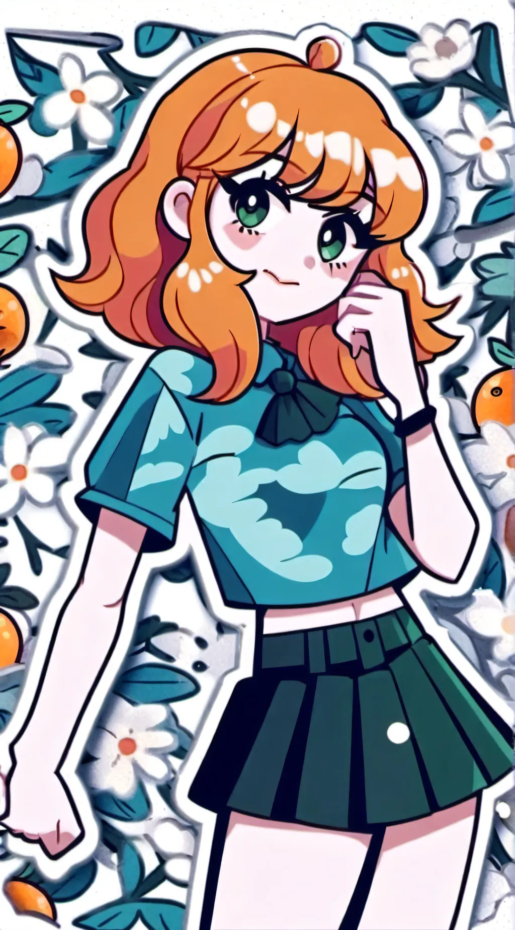 ai character: Elisabeth Afton  background