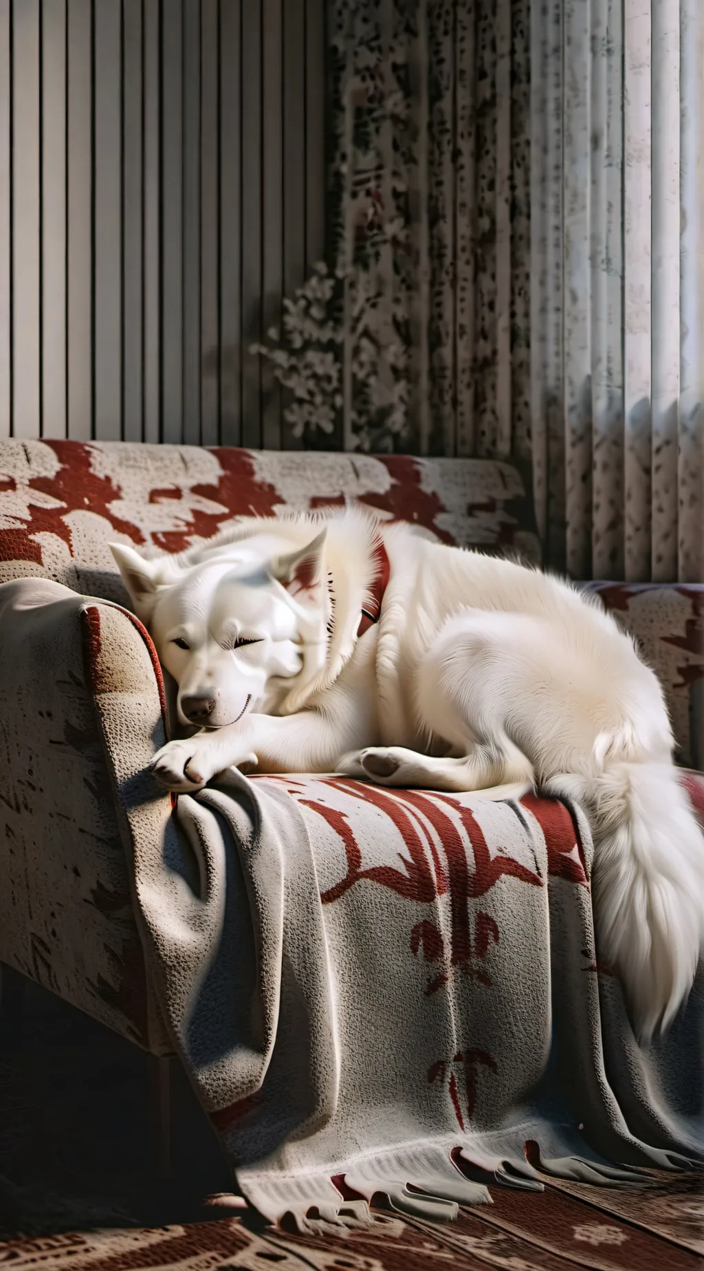 ai character: dog background