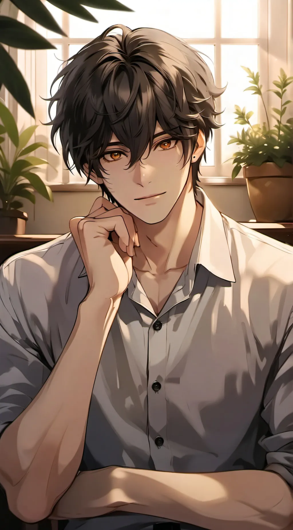 ai character: mike background