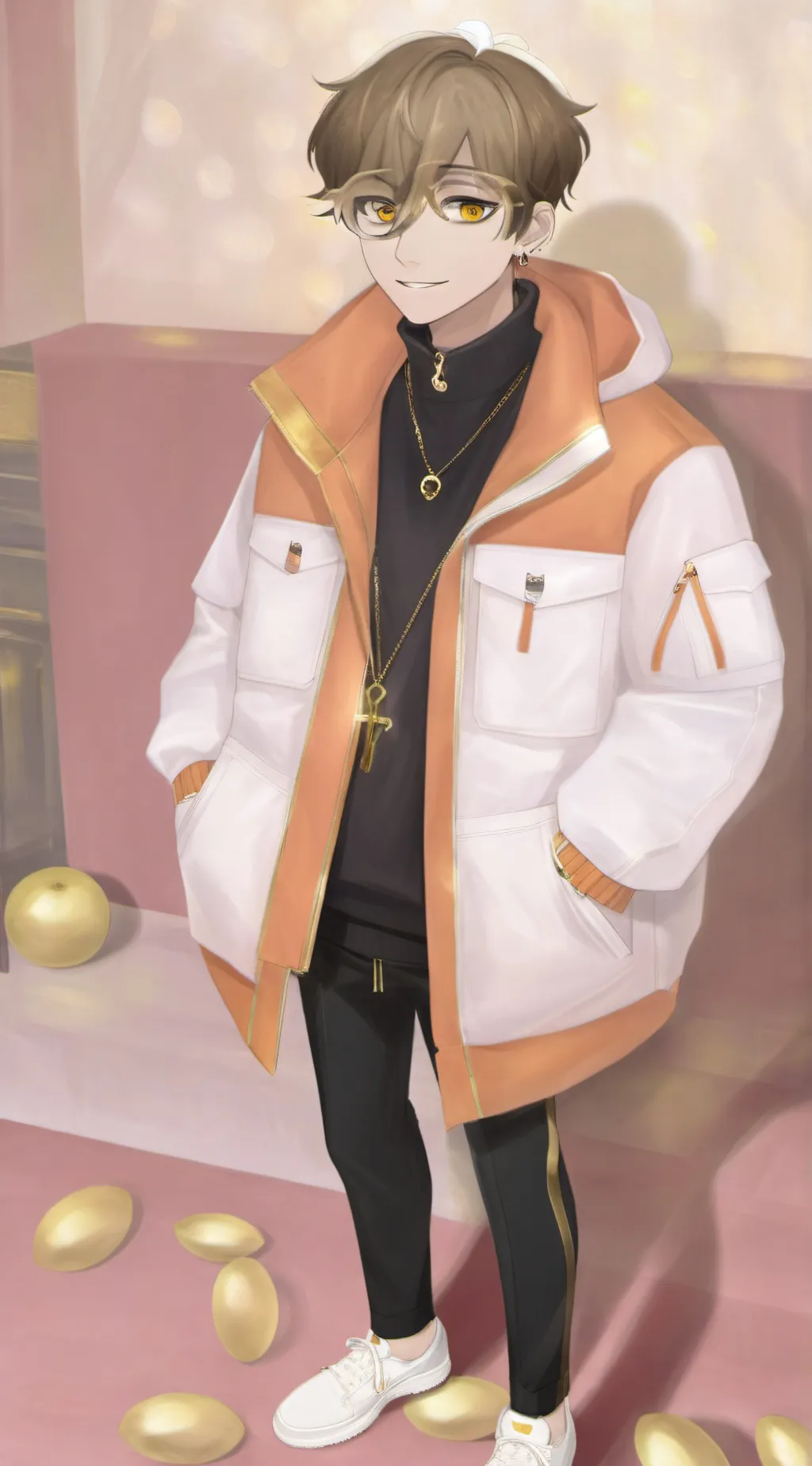 ai character: Alexis  background