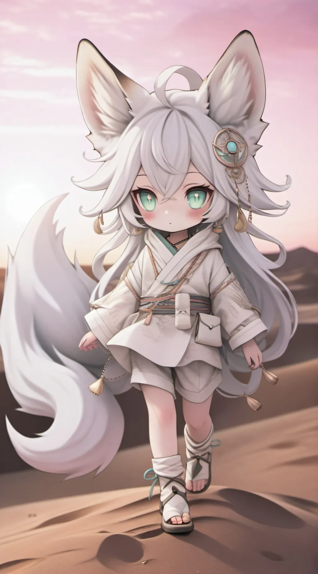 ai character: Yuna background