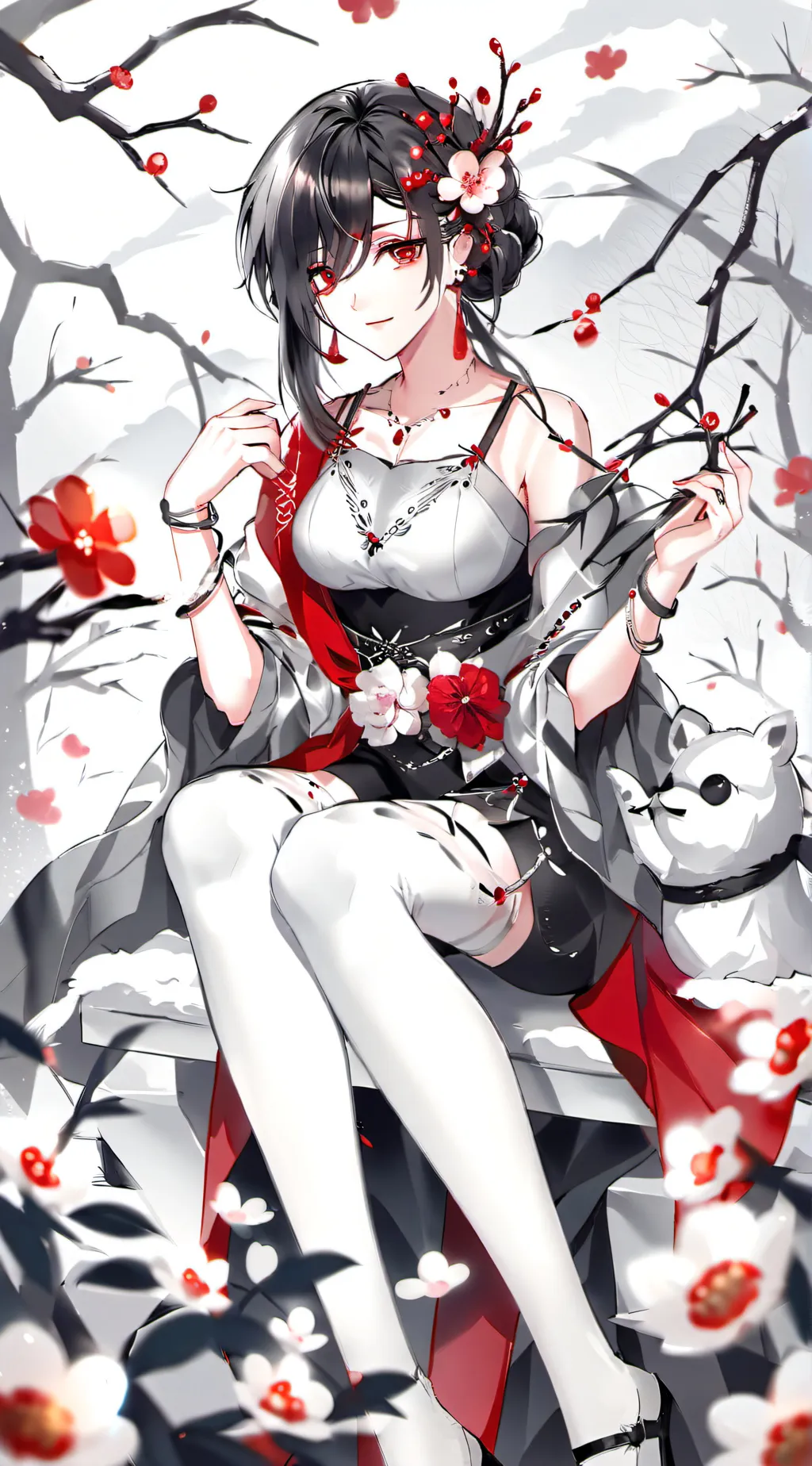 ai character: Akiko background