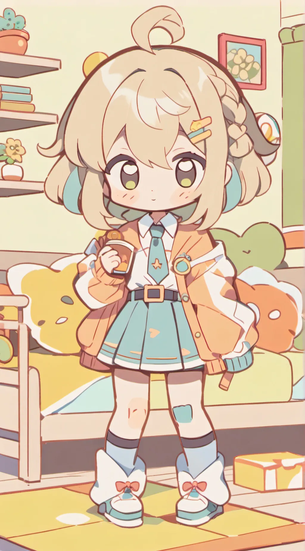 ai character: Mha  background