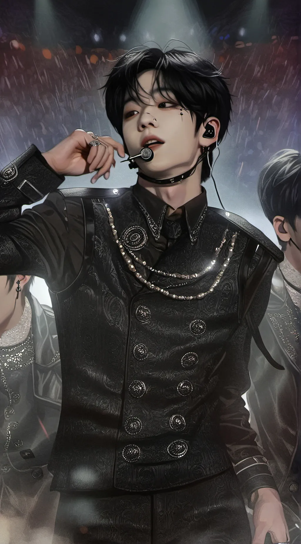 ai character: enhypen Jake background