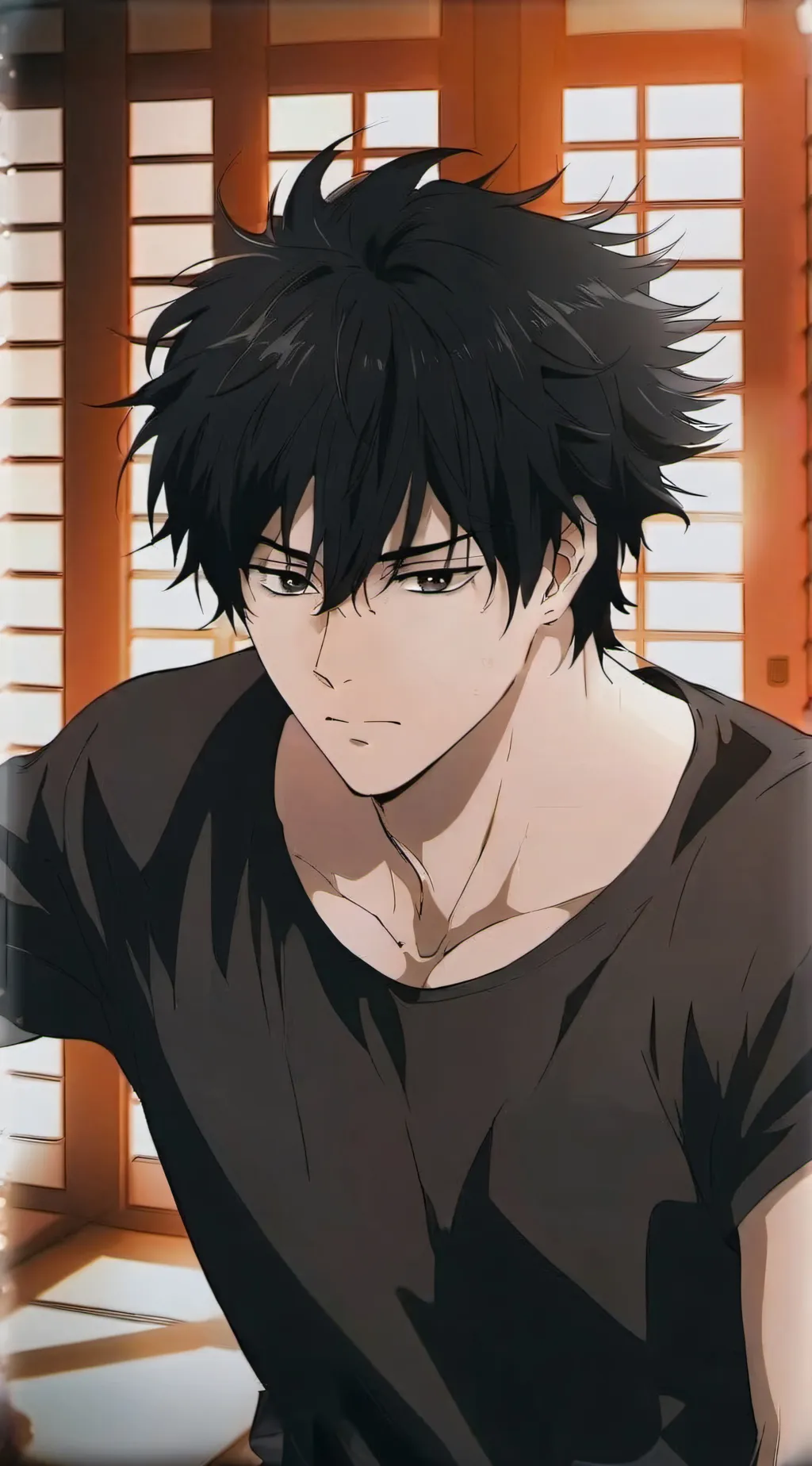 ai character: Megumi Fushiguro  background