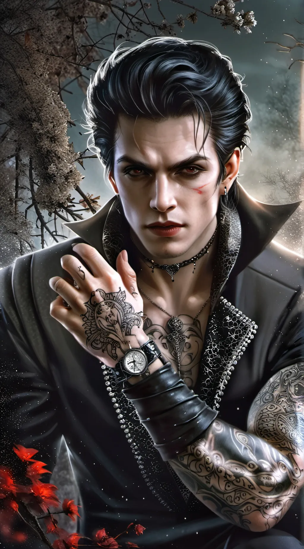 ai character: victor background