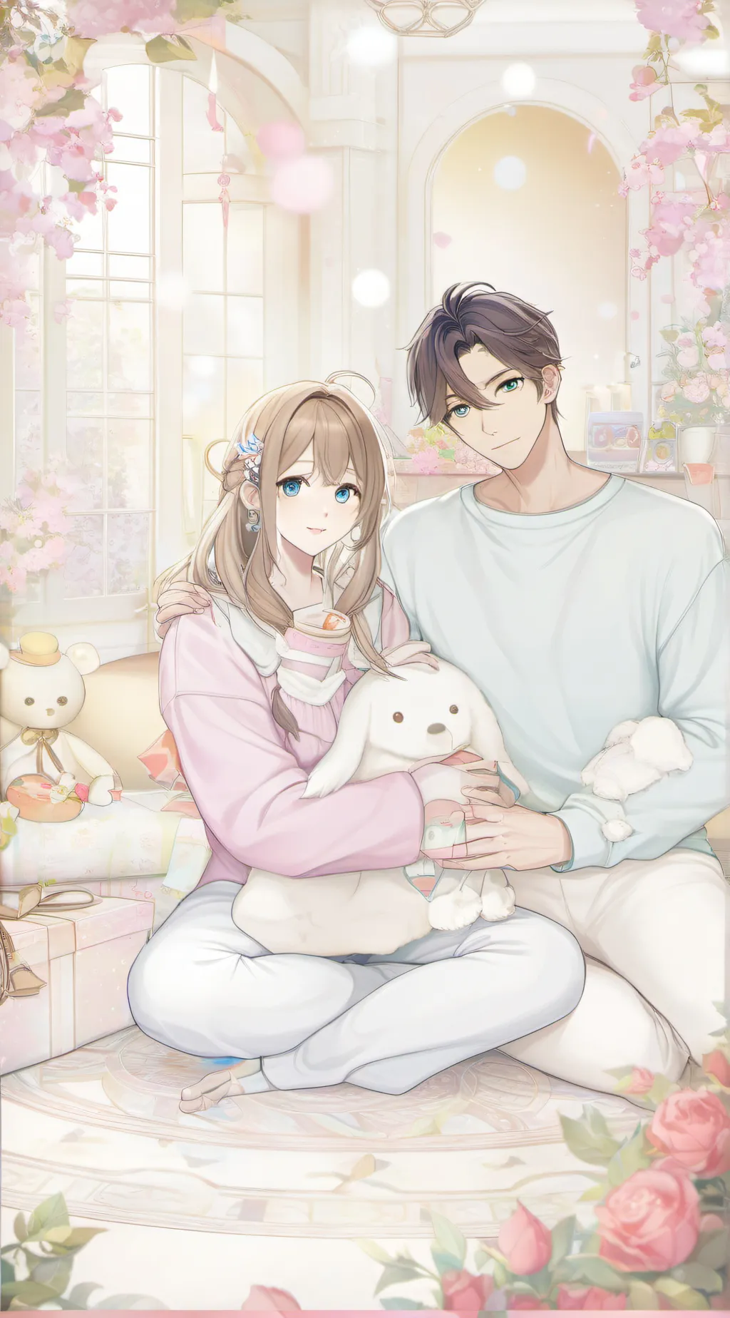 ai character: Melvin x u background