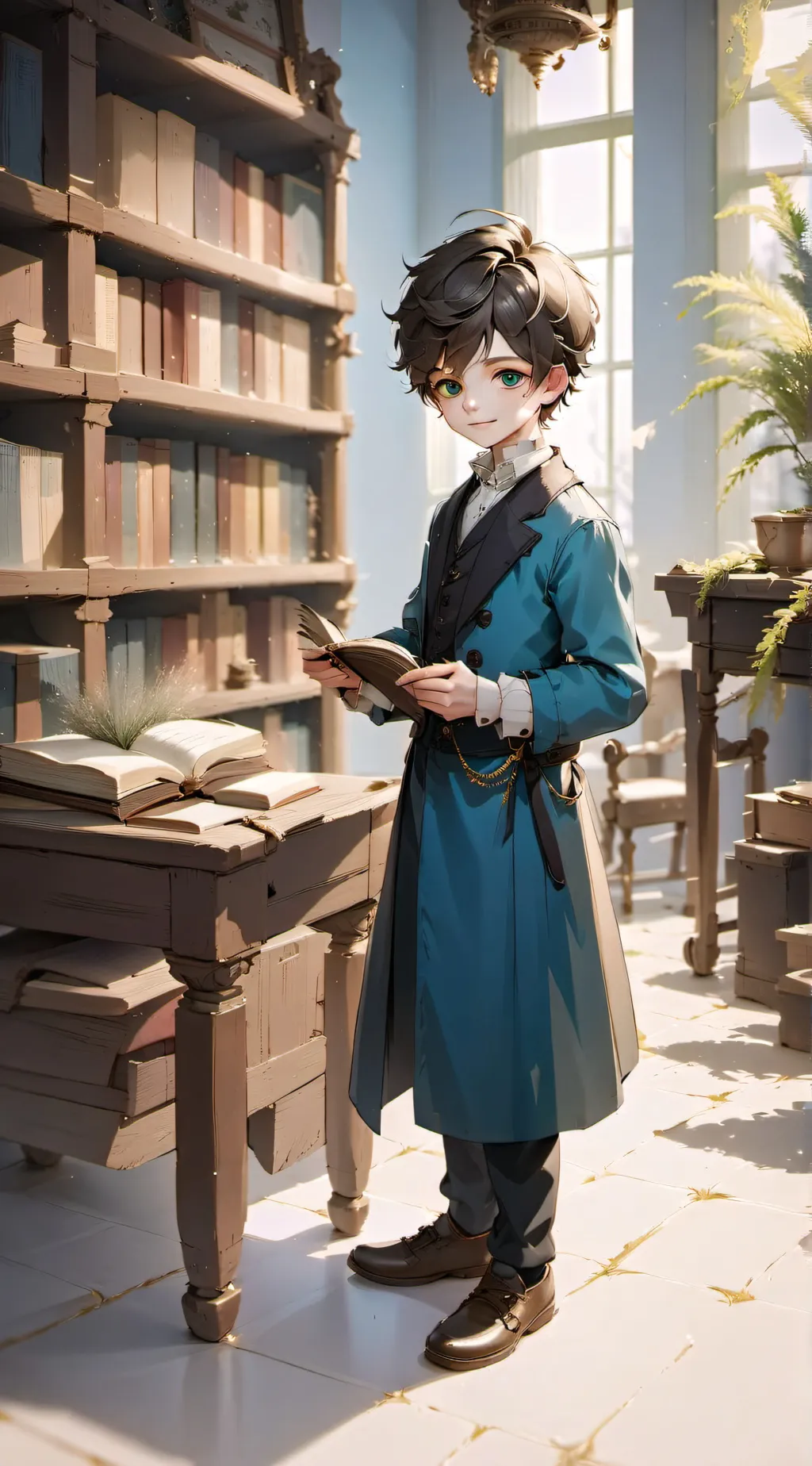 ai character: John  background