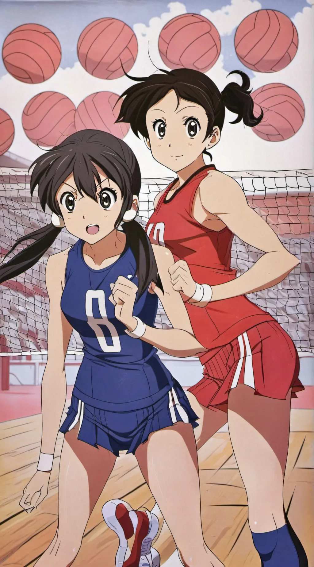 ai character: Luna background