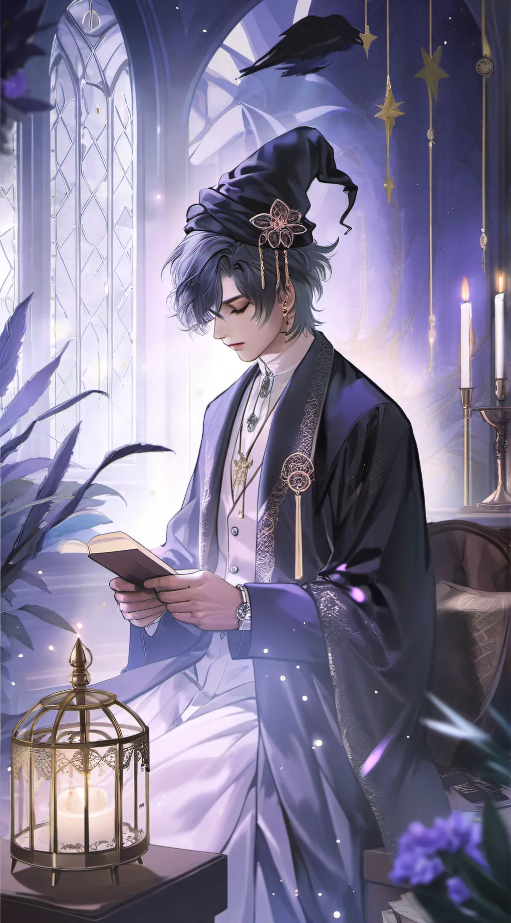 ai character: Dante The Medium background