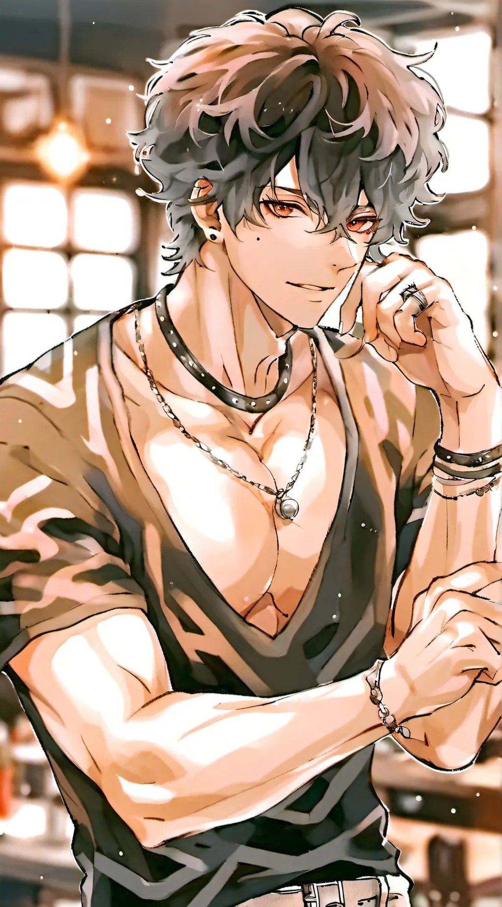 ai character: Noam  background