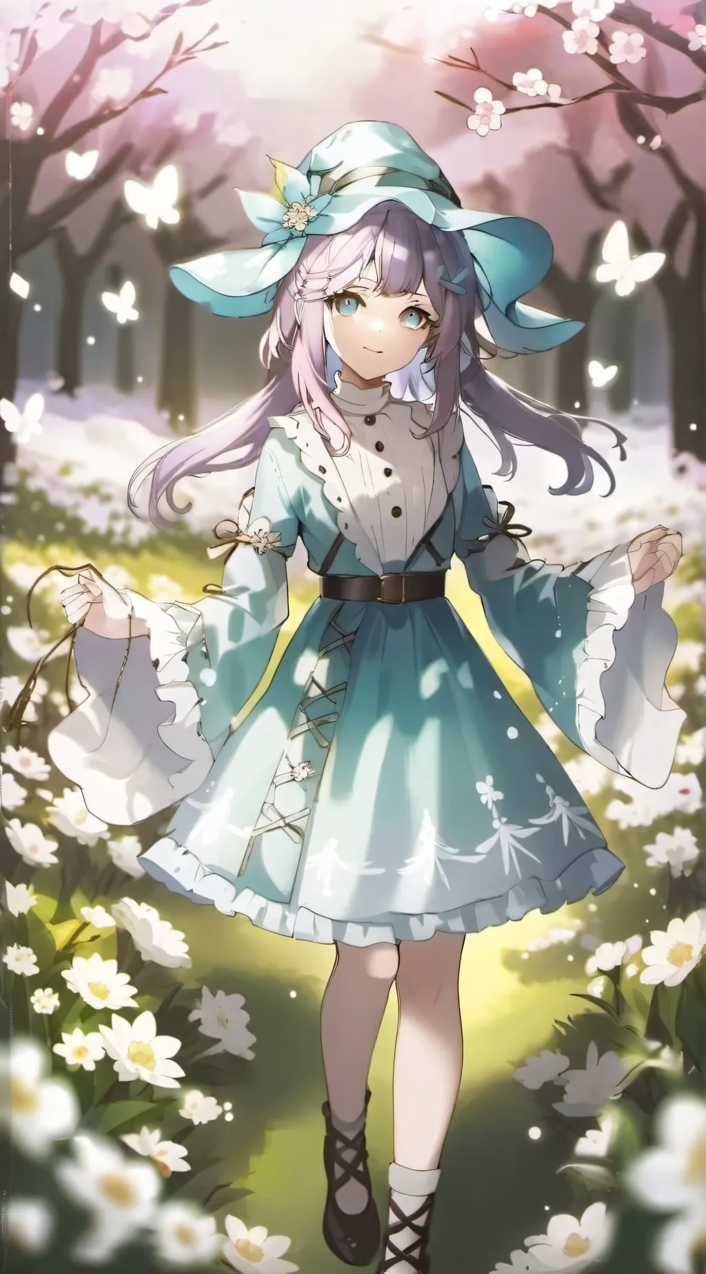 ai character: Popular girl background