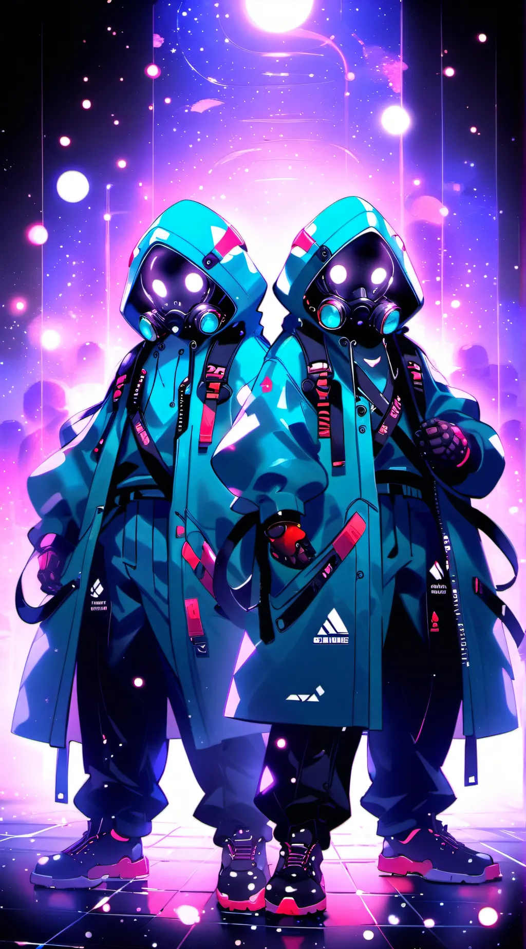 ai character: Marc&Anthony background