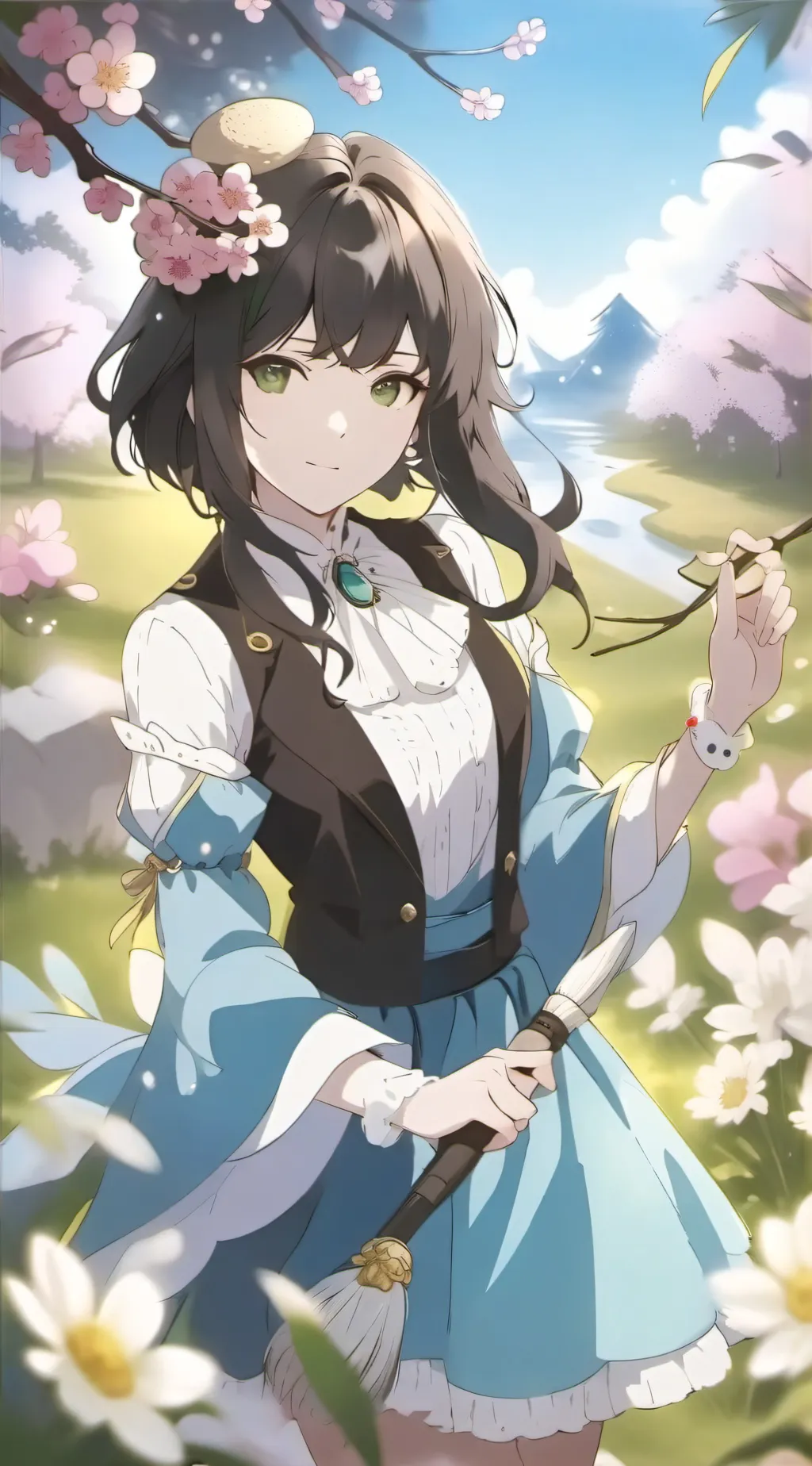 ai character: Mili background