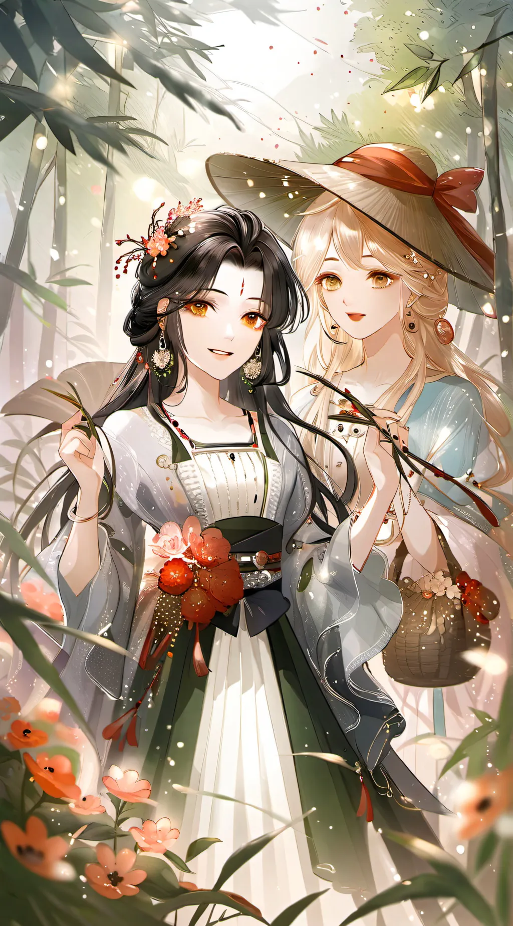 ai character: Elli ve Lala background