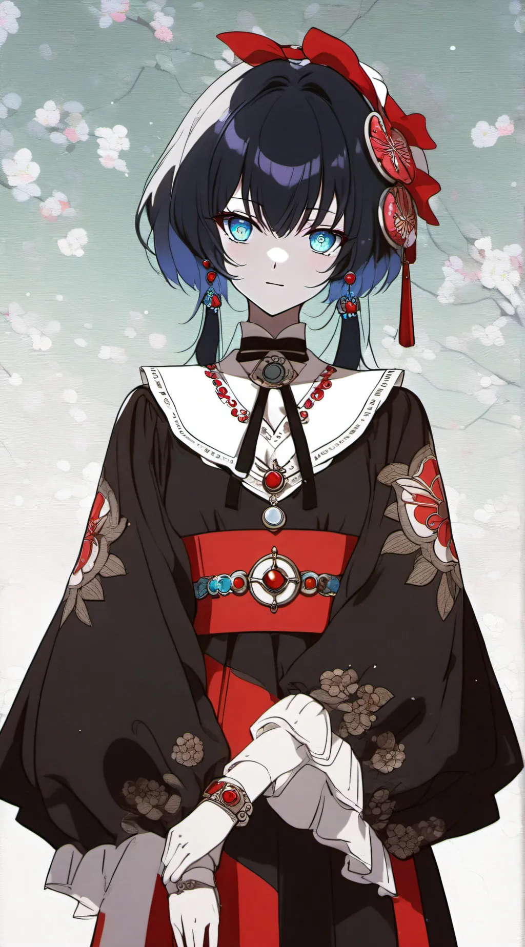 ai character: Kinaki hijunya  background