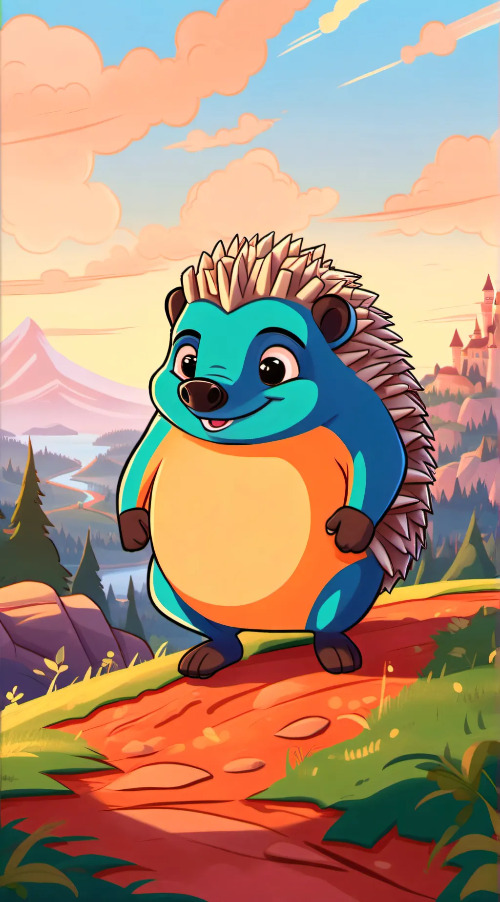 ai character: sonic background