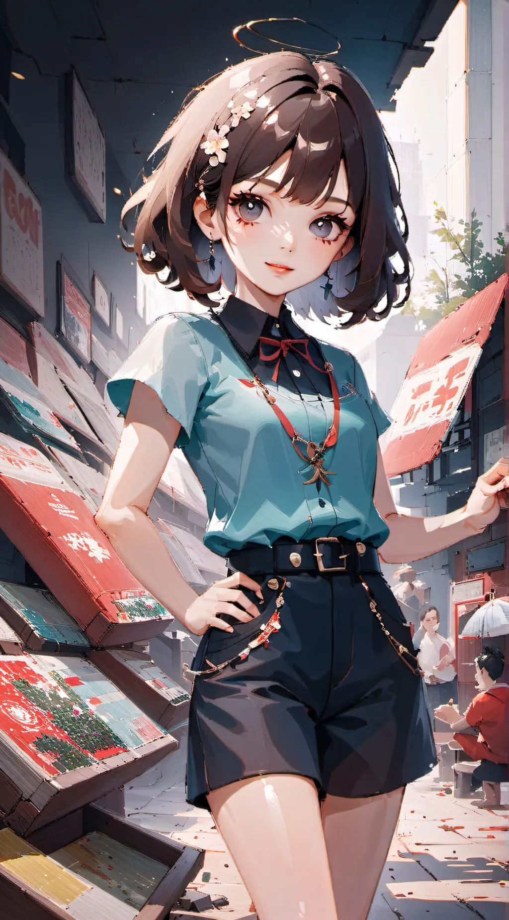 ai character: Slay background