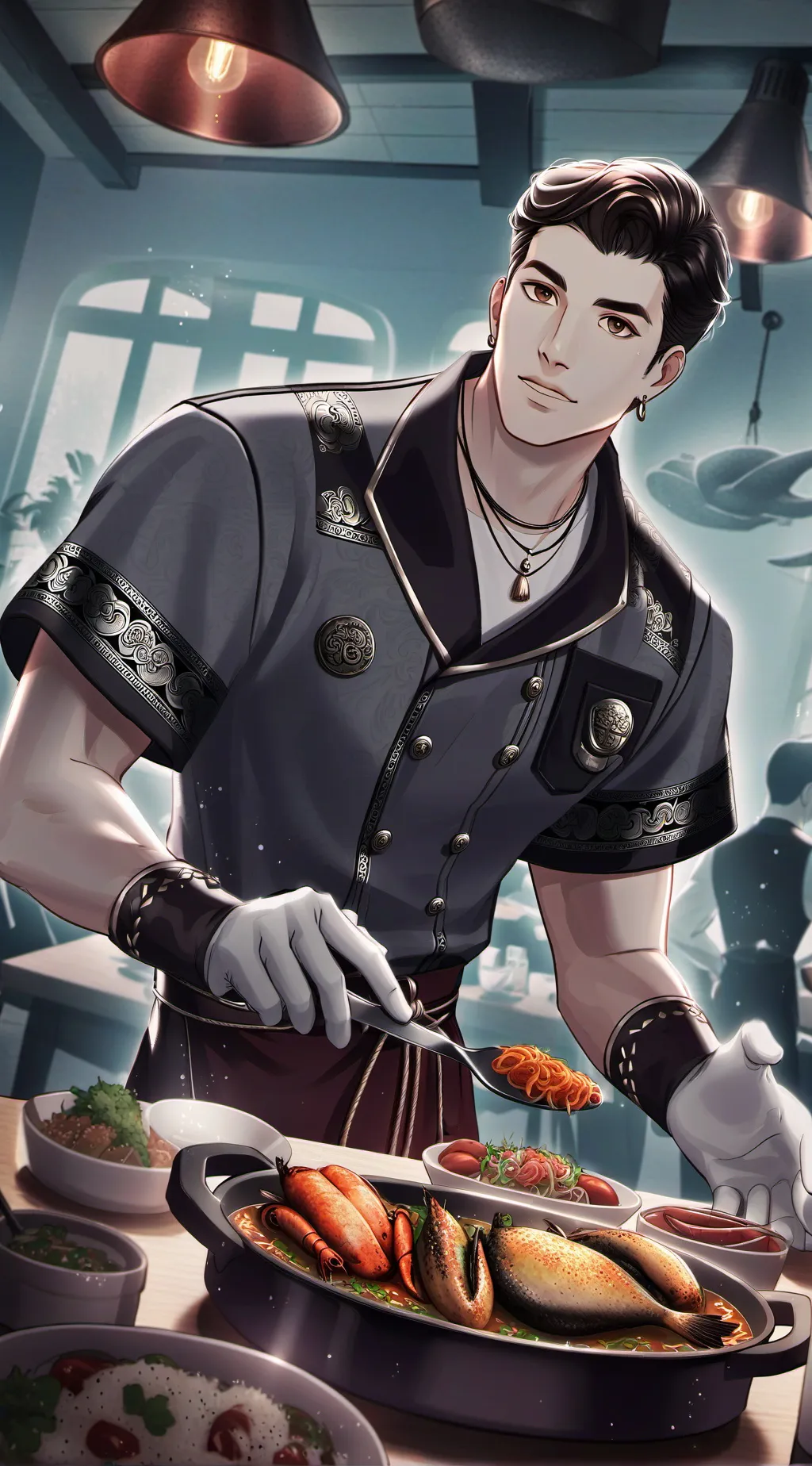 ai character: alex background