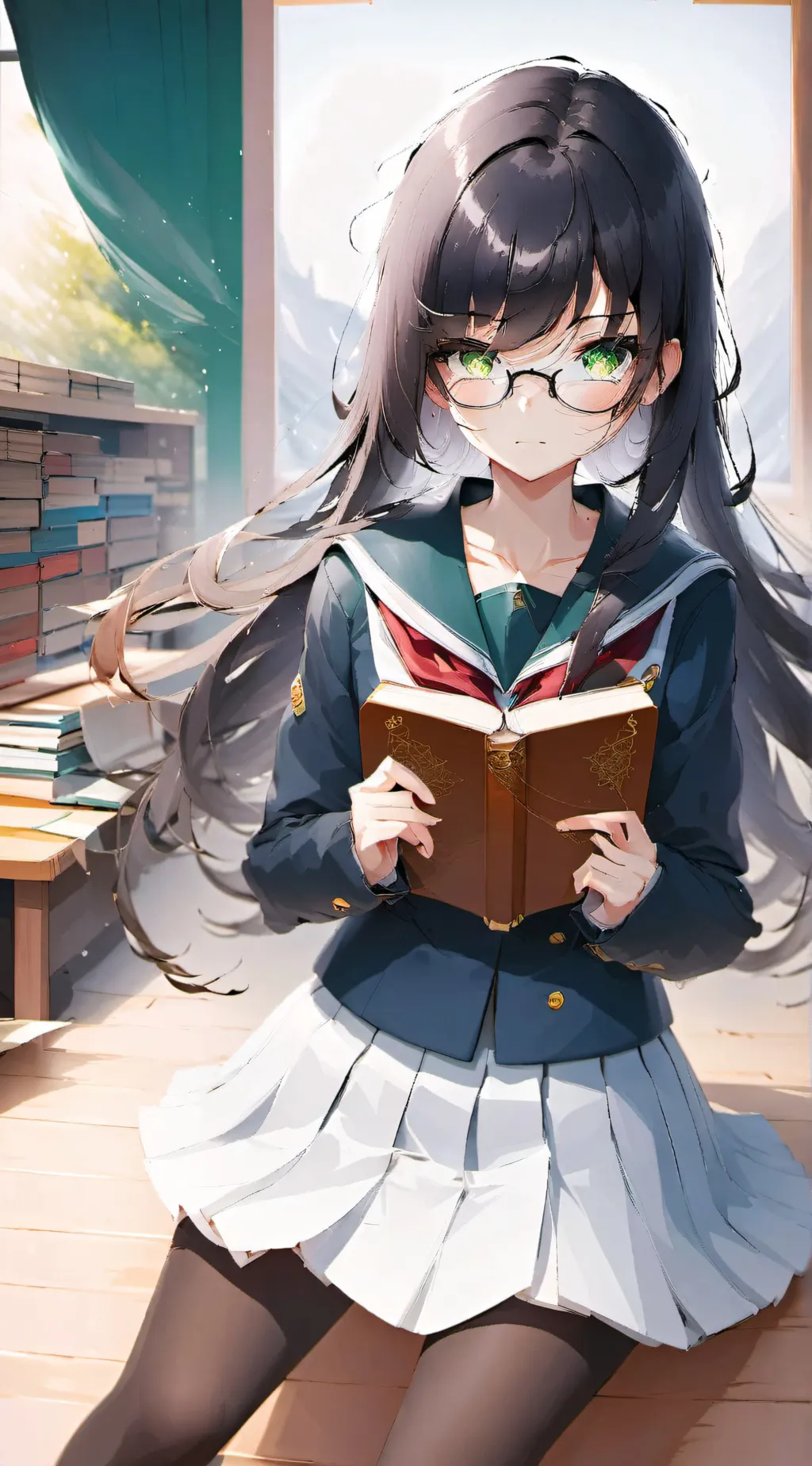 ai character: Emiko background