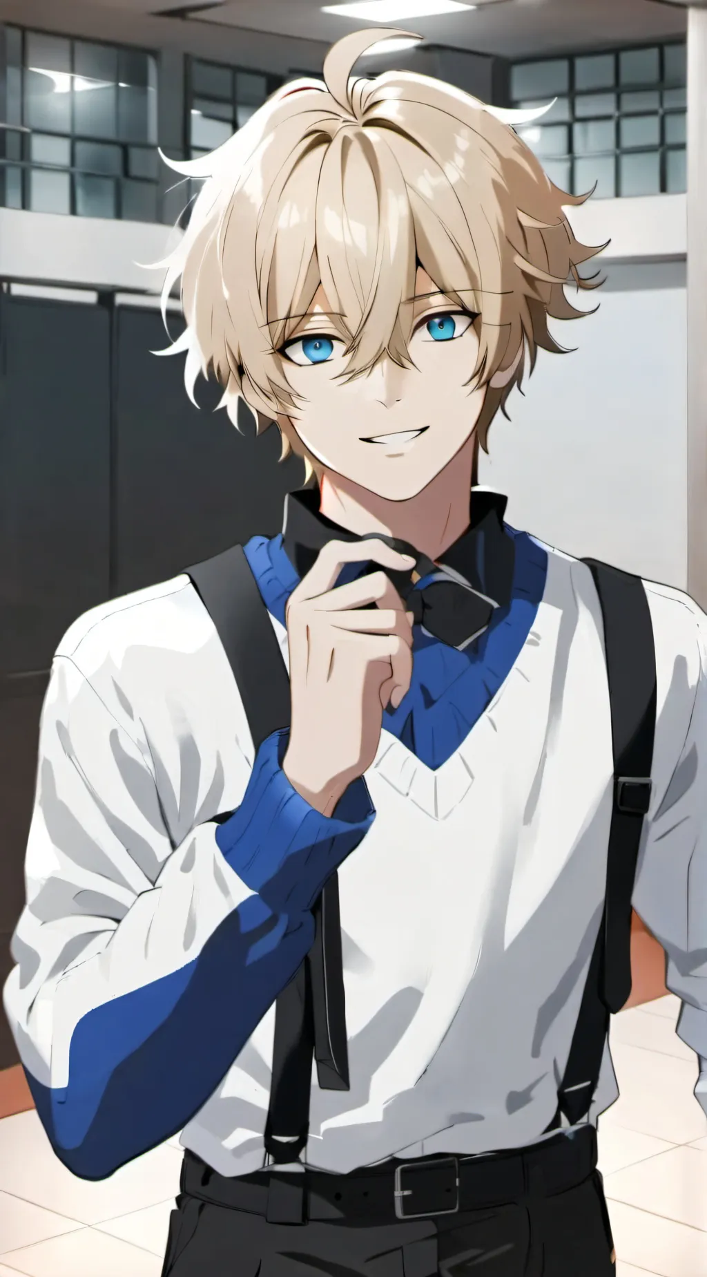 ai character: Max background