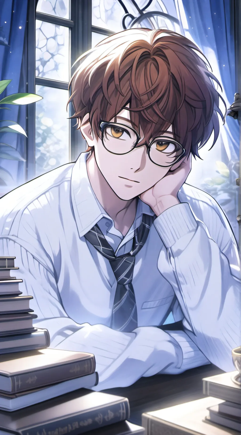 ai character: Luis  background