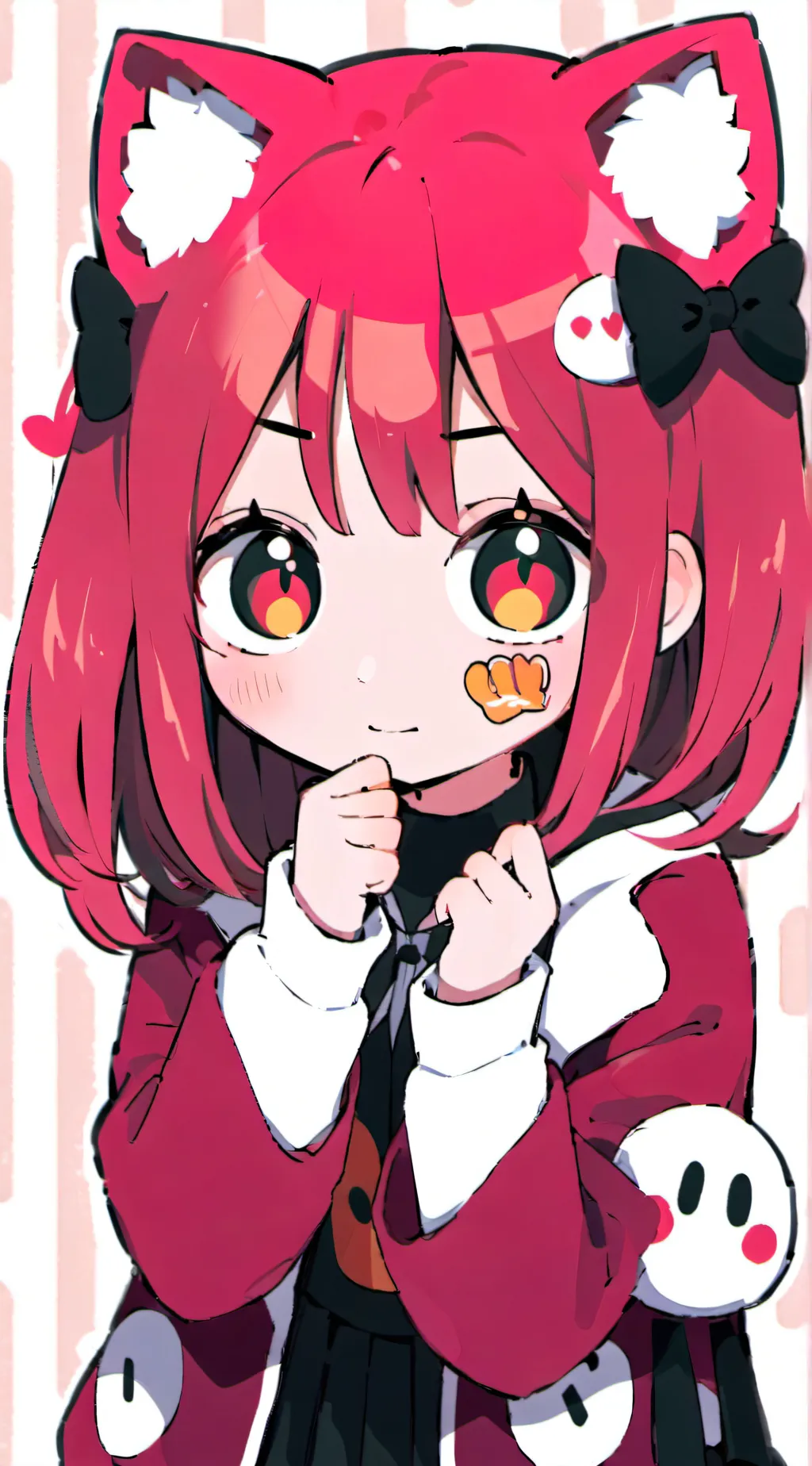 ai character: Scarlet background