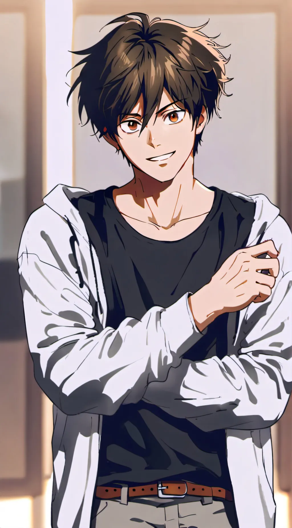 ai character: Andrew‼️🎀 background