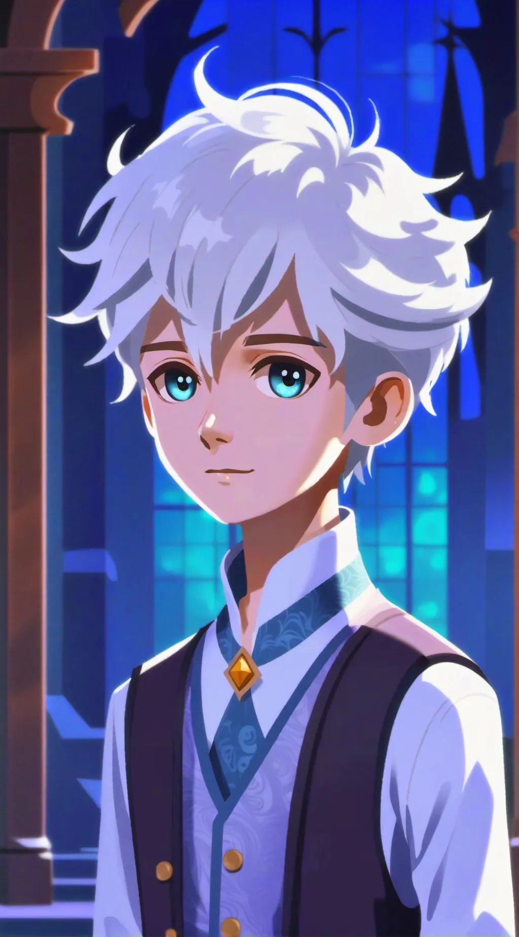 ai character: Oliver FPE background