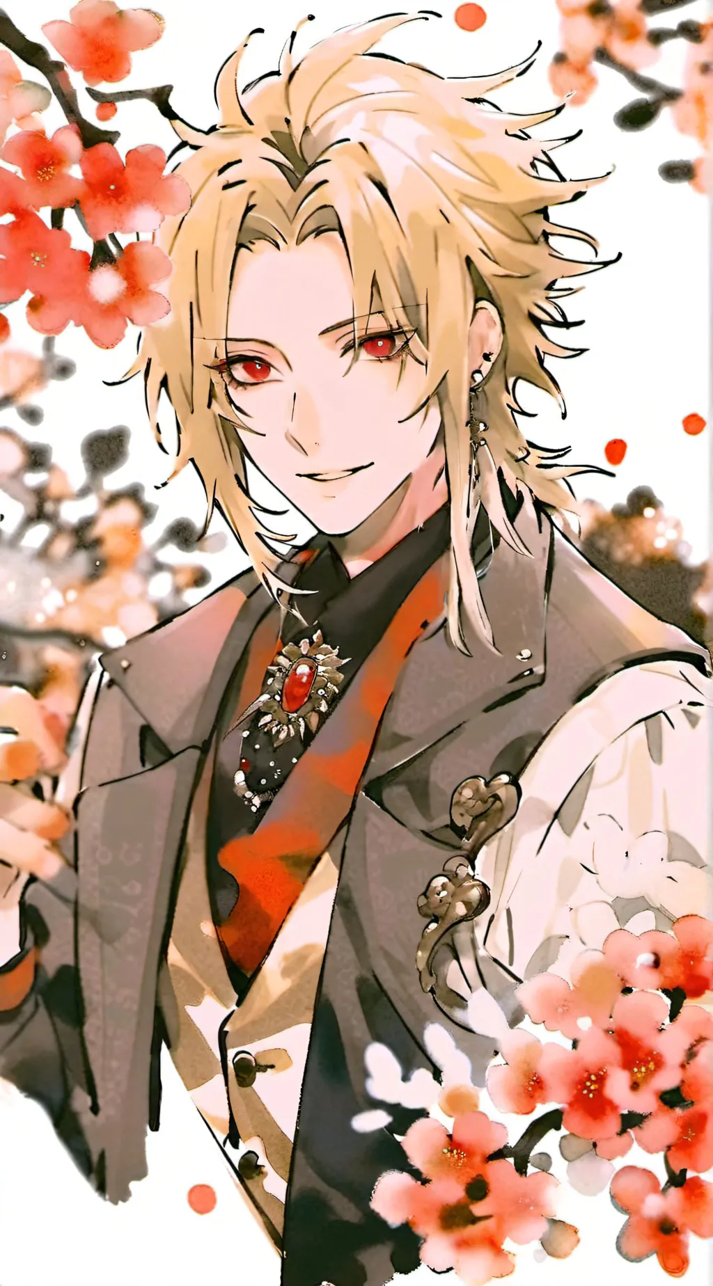 ai character: vampire bakugo background