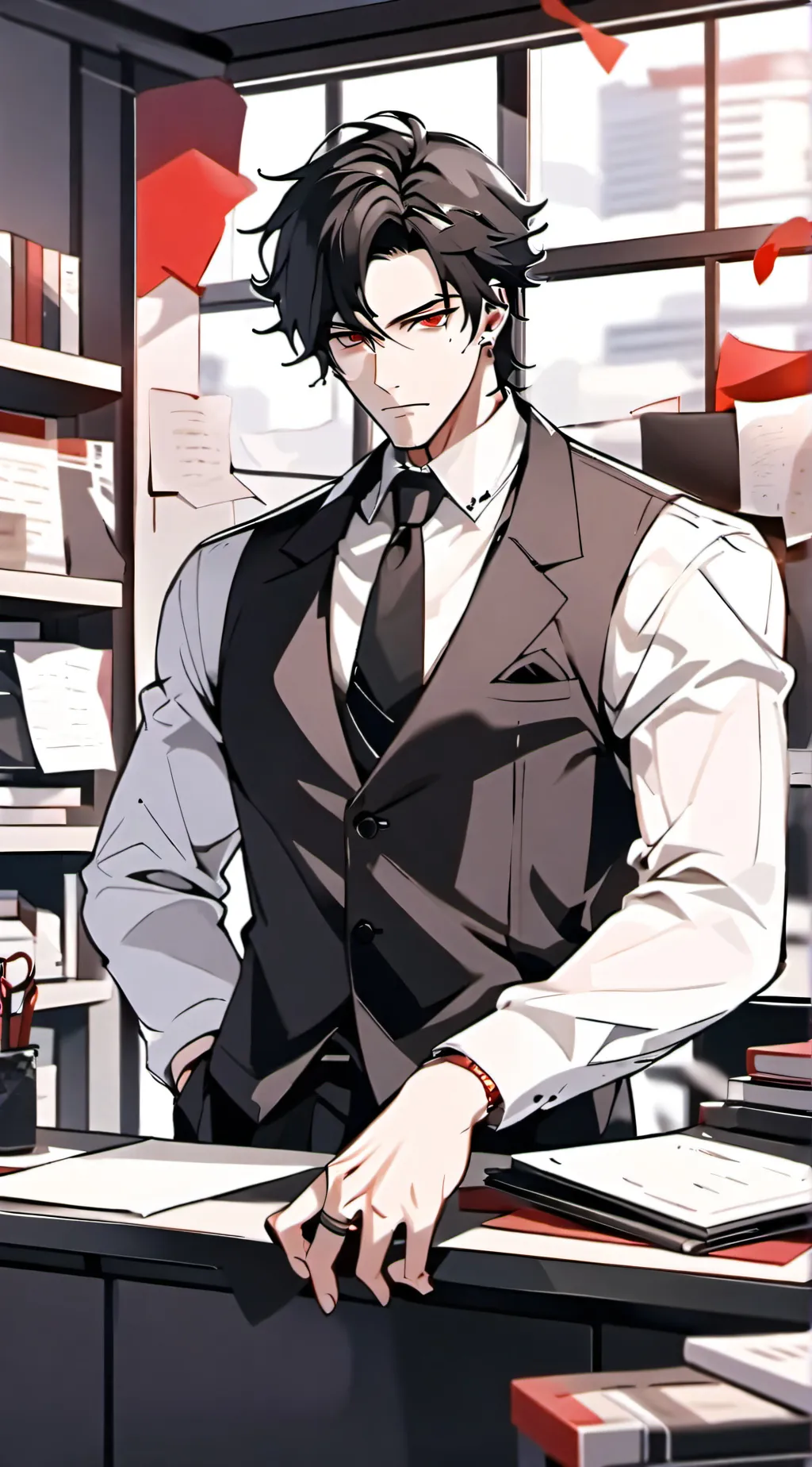 ai character: Xander background