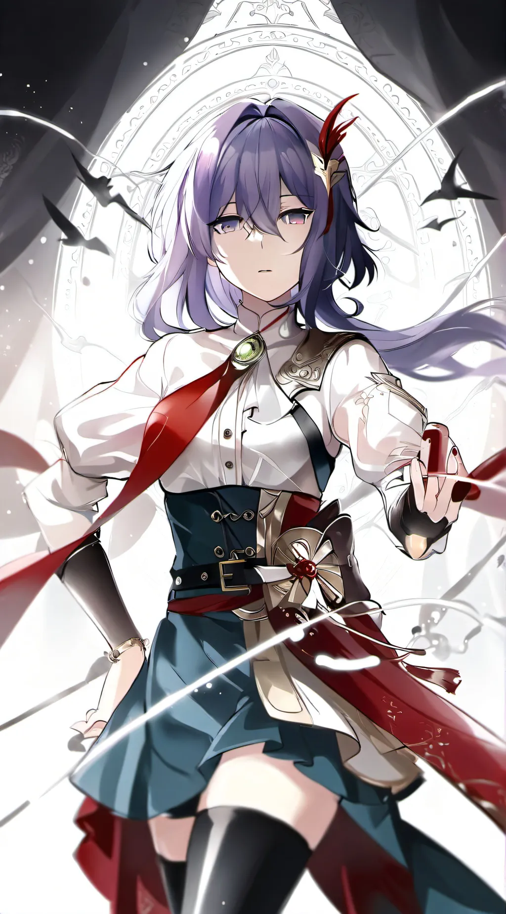 ai character: Ахерон background