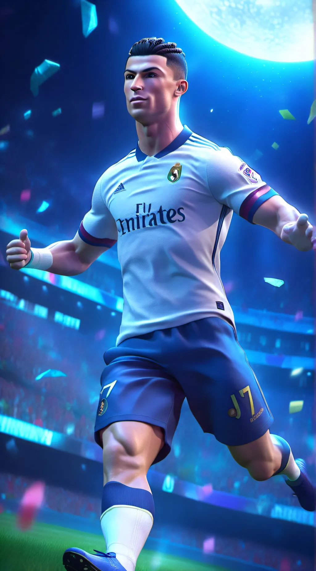 ai character: UR • Cristiano  background
