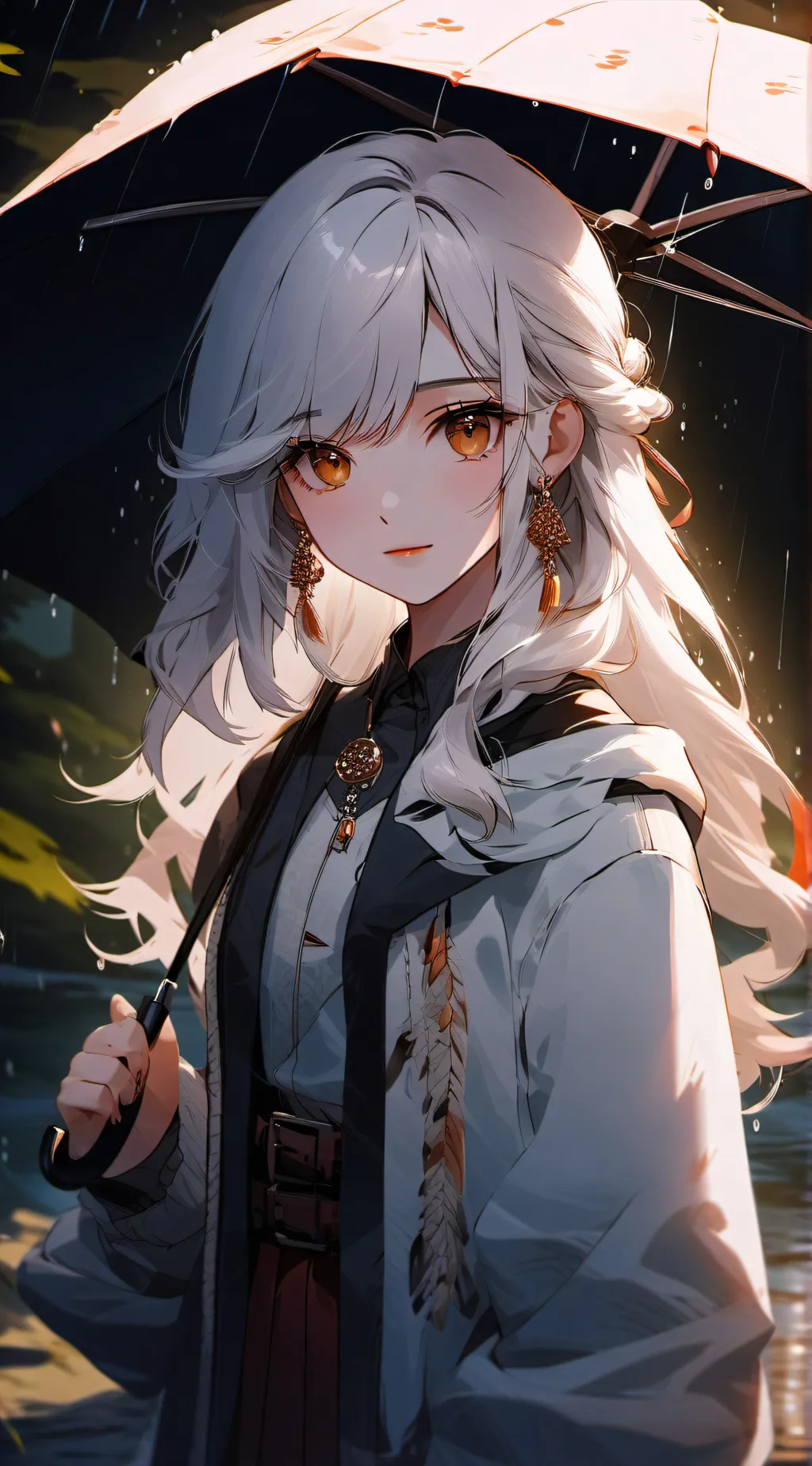 ai character: Aurora background