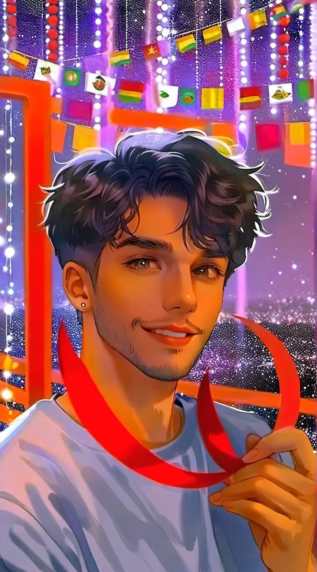 ai character: fede vigevani❤ background