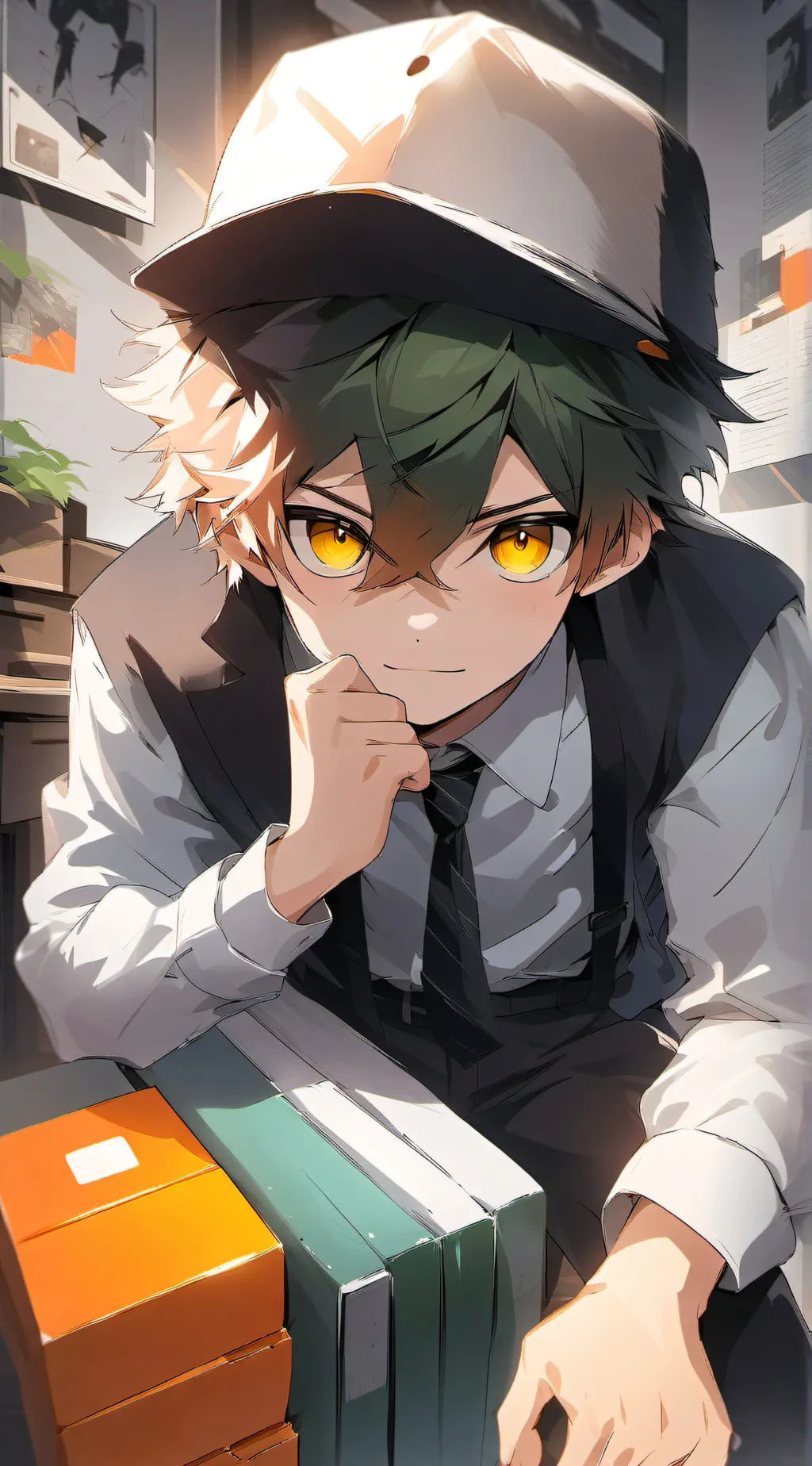 ai character: Liam background