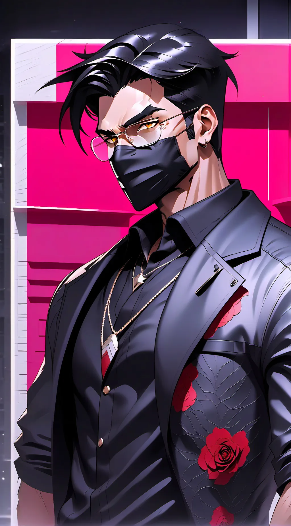 ai character: uiyo  background