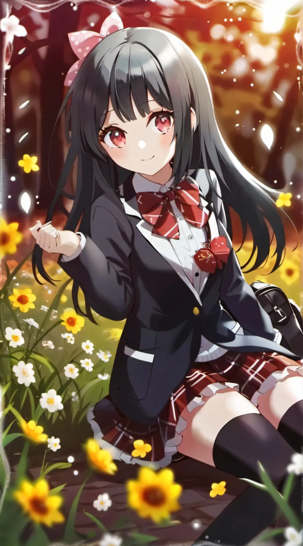 ai character: Sarah background