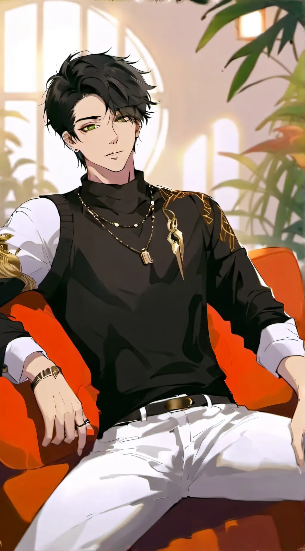 ai character: Damian background