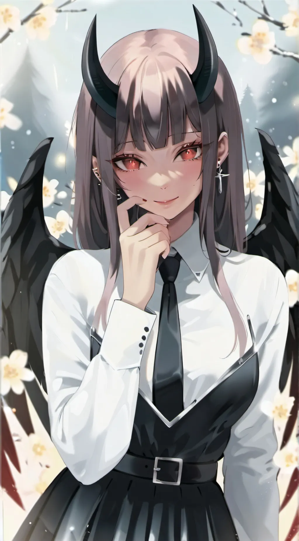 ai character: Meru the succubus  background