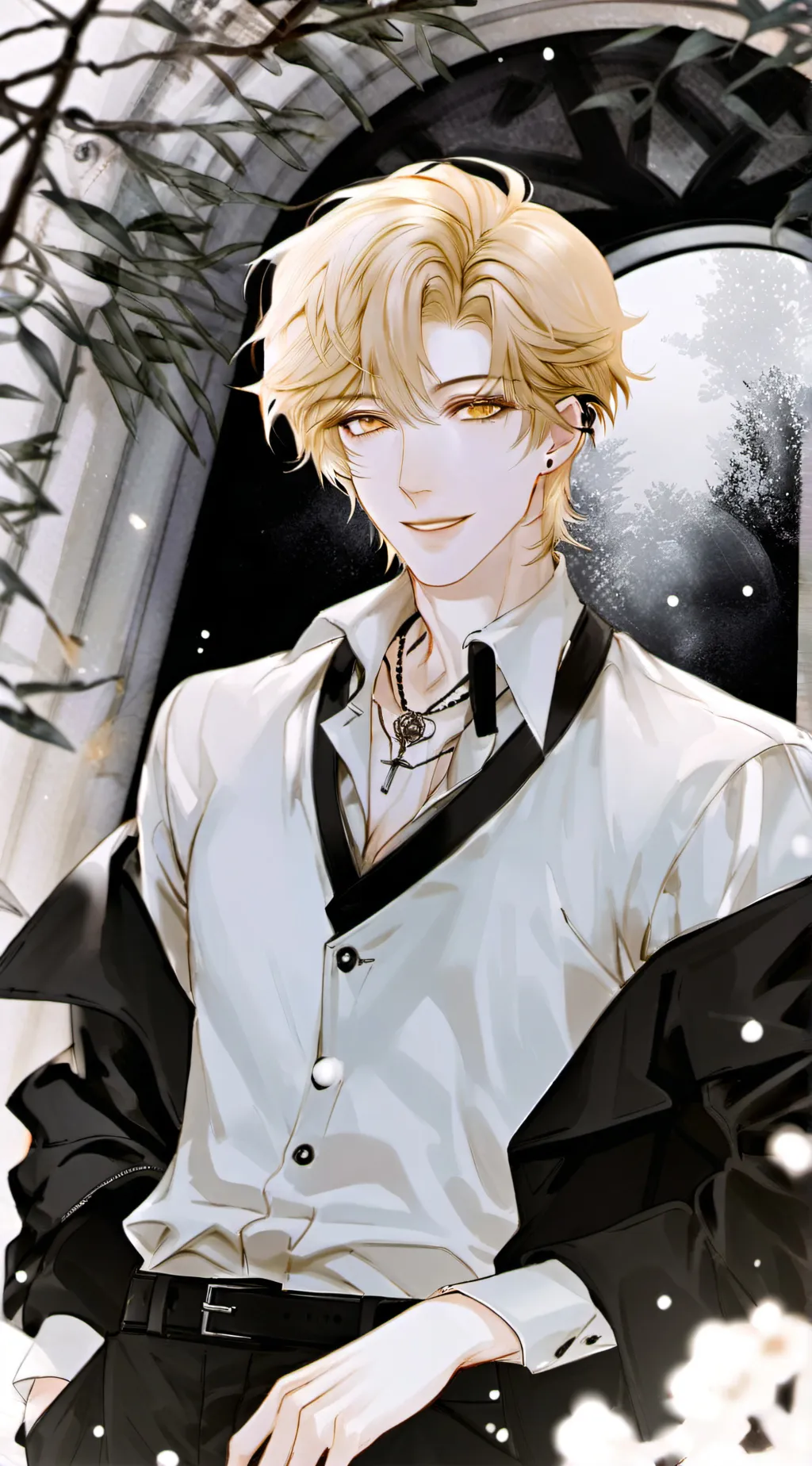 ai character: Michael  background