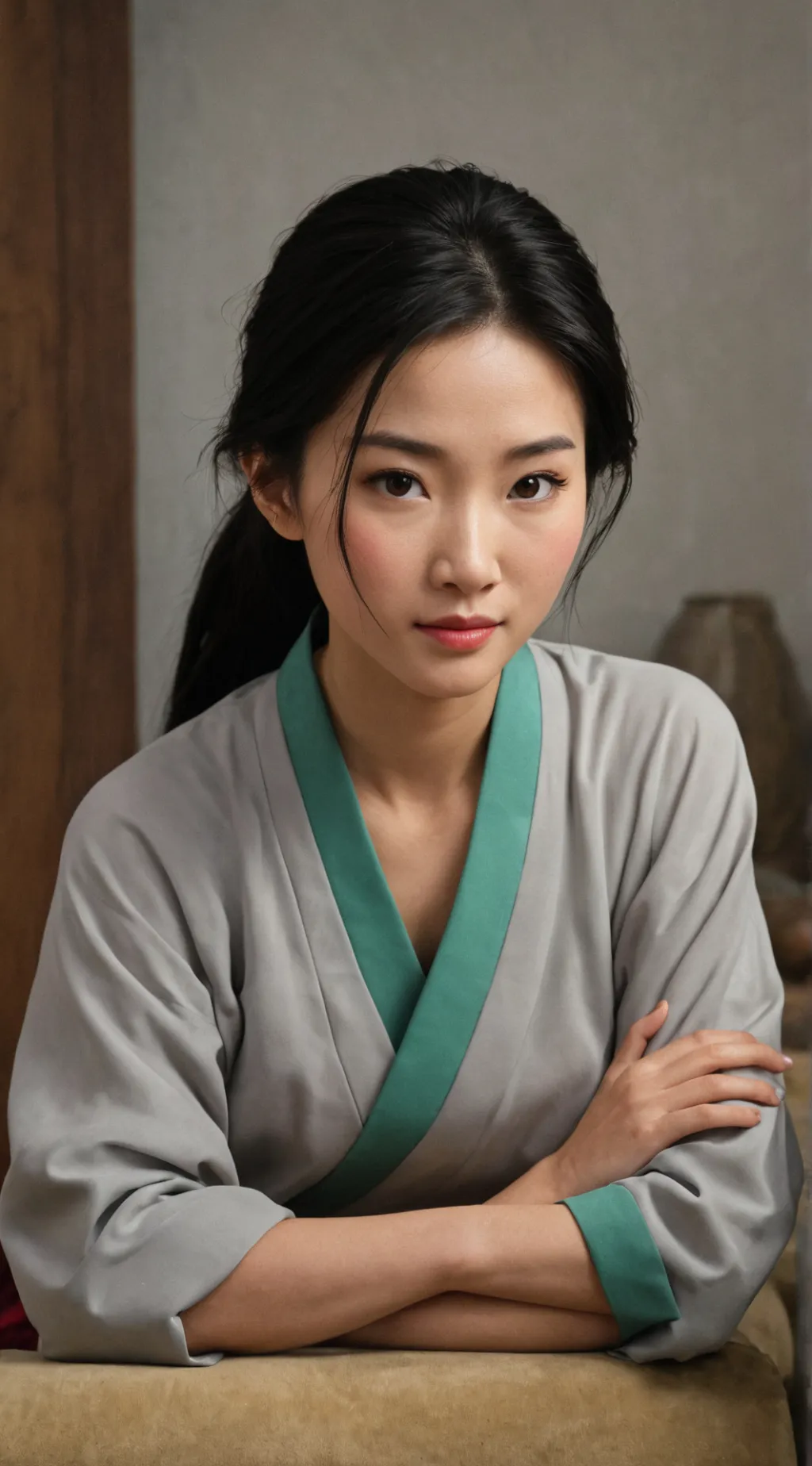 ai character: Mulan background