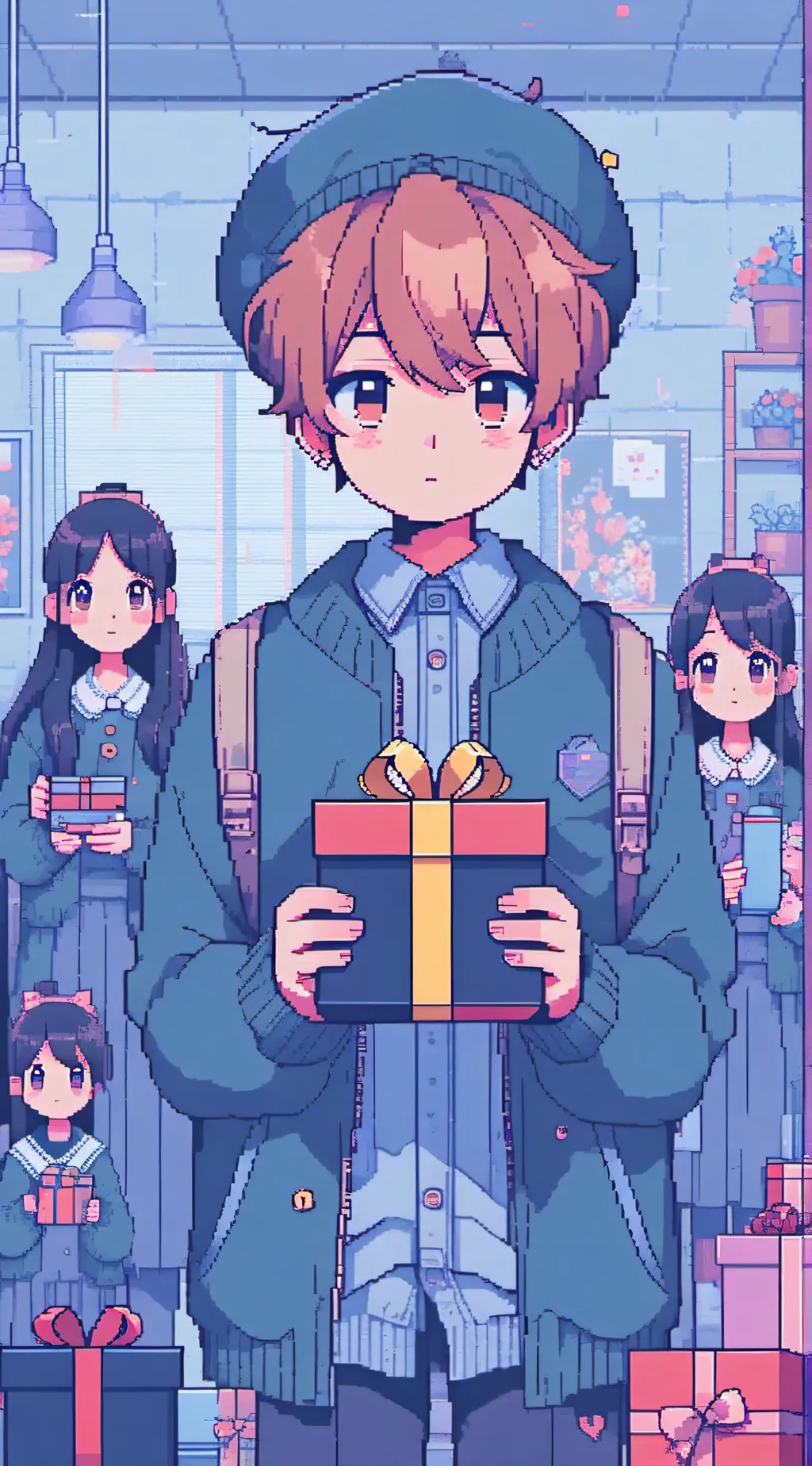 ai character: hazbin hotel.  background