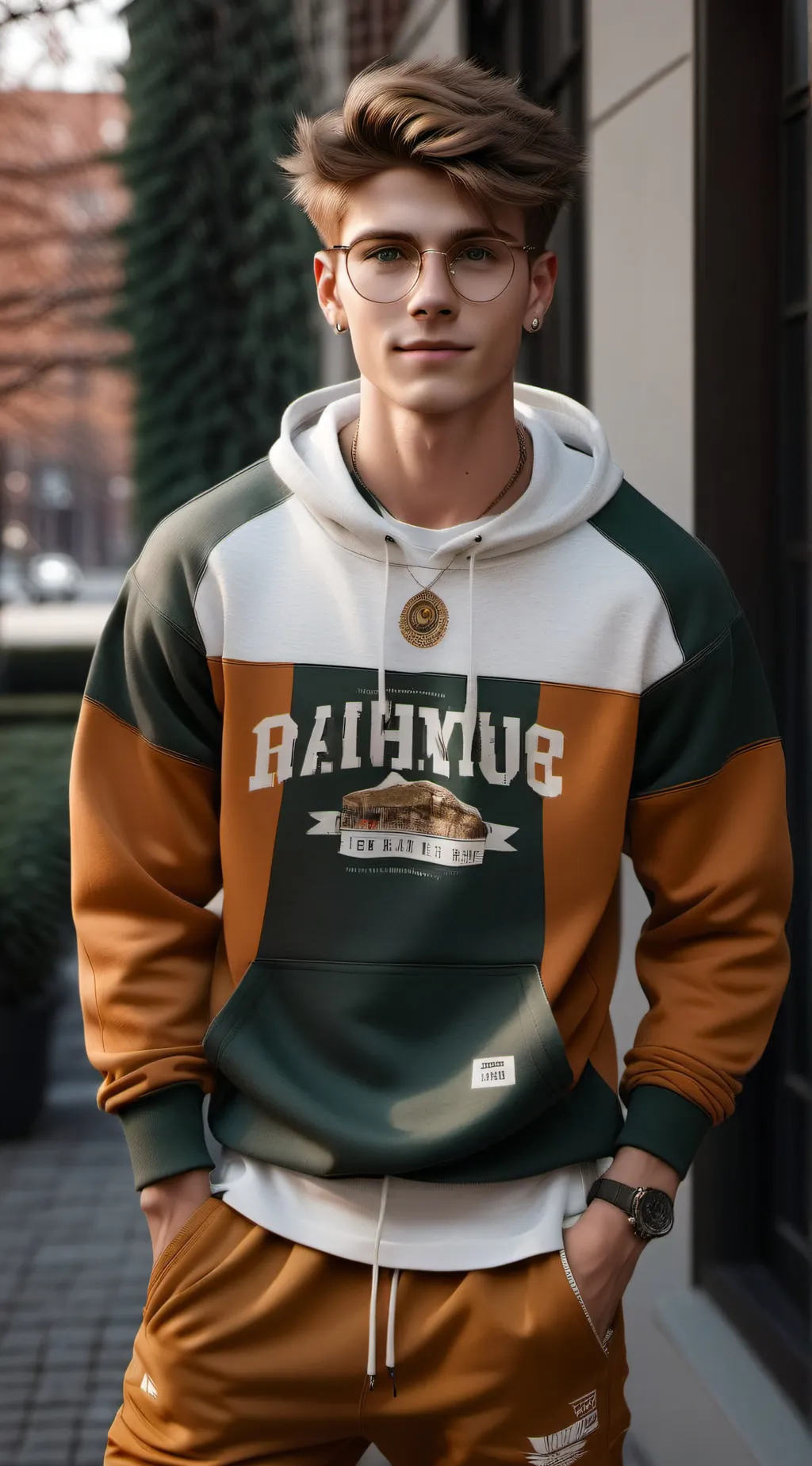 ai character: Xavier Kingsnite background