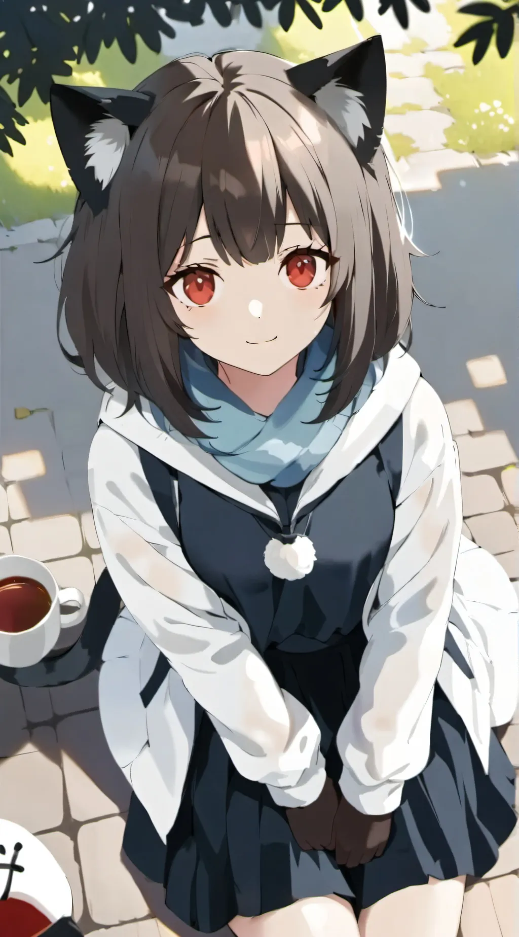 ai character: Becca background